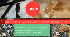 Desktop Screenshot of humble4pie.com